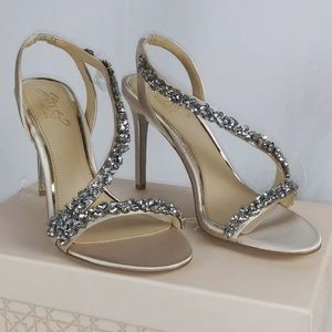 Badgley Mischka || Jewel Evening Sandals Size 8.5